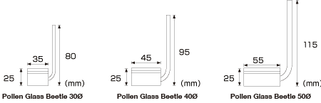 Image of ADA Pollen Glass Beetle Series 40mm